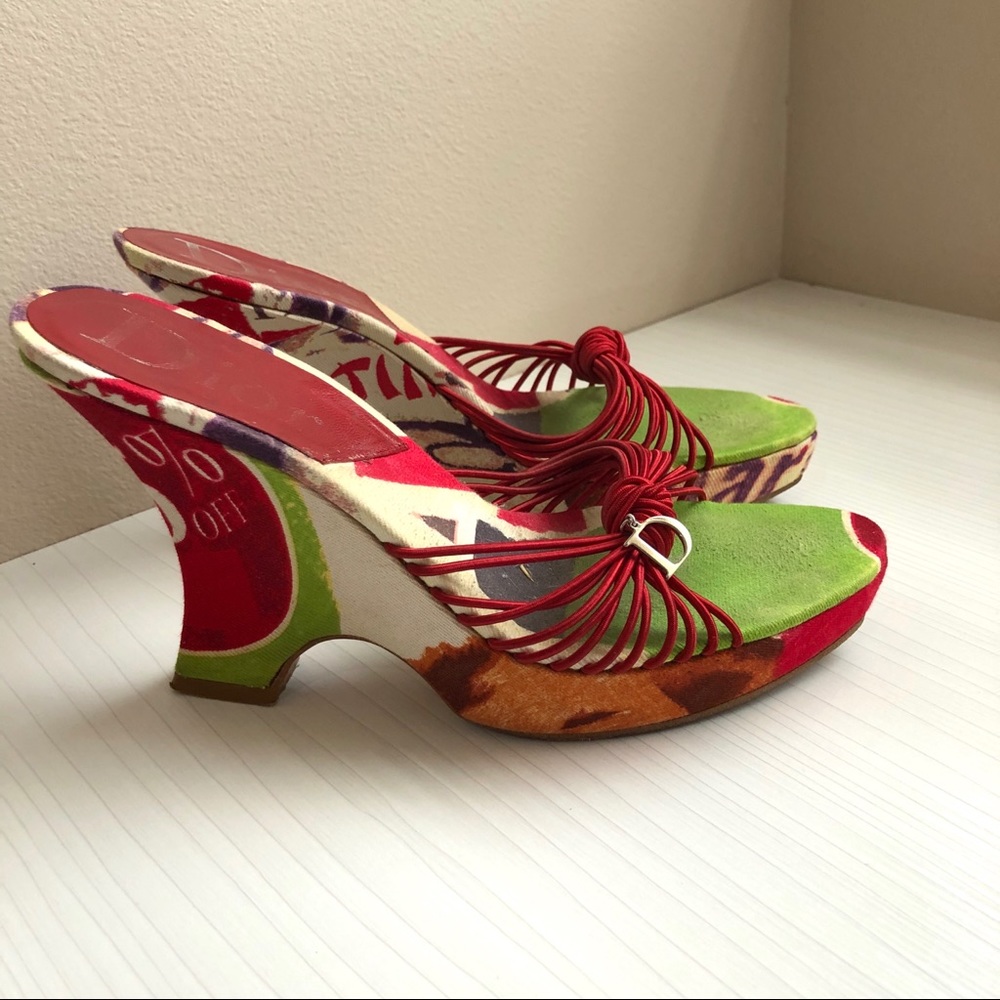 SOLD! Vintage Dior Platforms - Picture 1 of 6